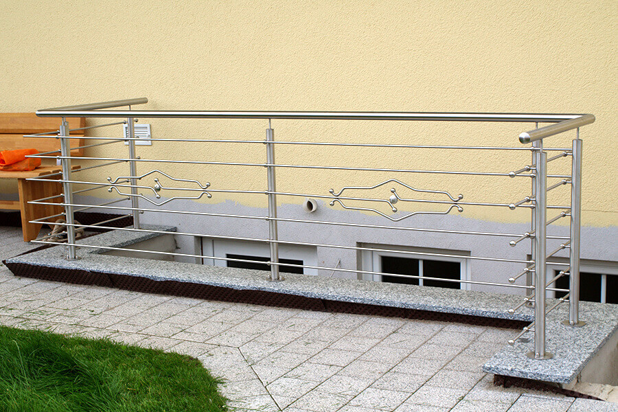 Stabgeländer Edelstahl Balkon von GEWA