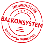 Siegel individuelles Balkonsystem